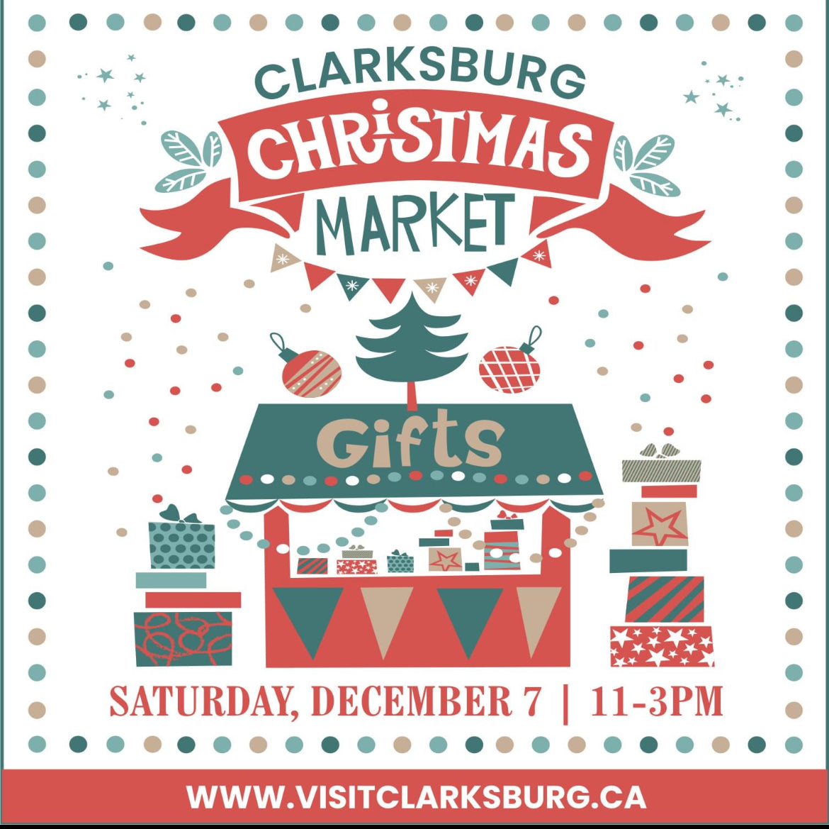 Clarksburg's Christmas Market - Dec. 7th