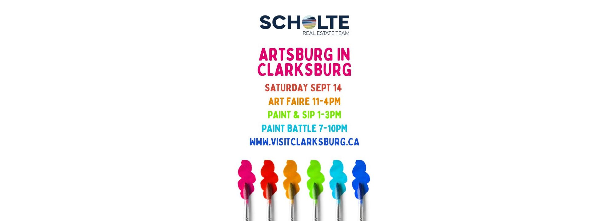 Artsburg in Clarksburg - September 14th