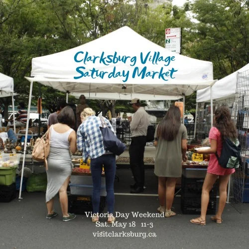 May 18th – Clarksburg Village Saturday Market