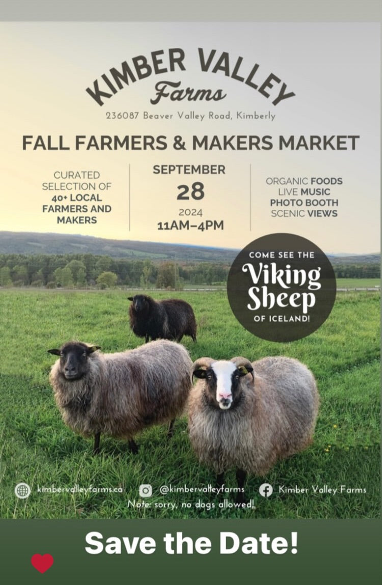 4th Annual Kimber Valley Farms Fall Farmers & Makers Market