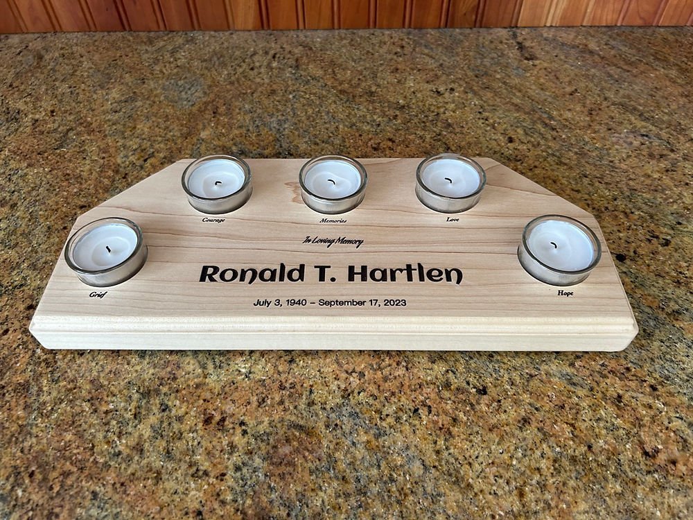 Illuminated Remembrance Board