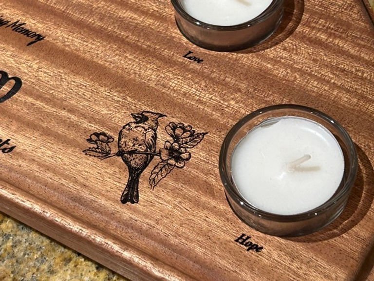 Illuminated Remembrance Board