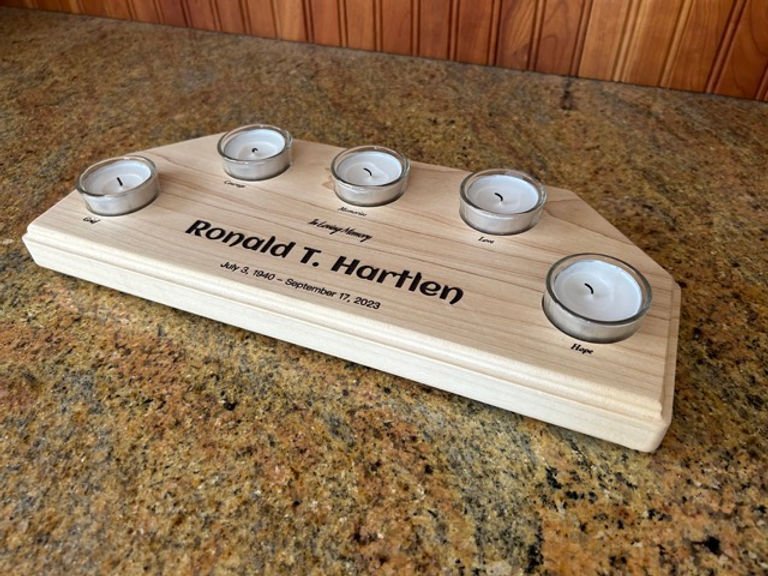 Illuminated Remembrance Board