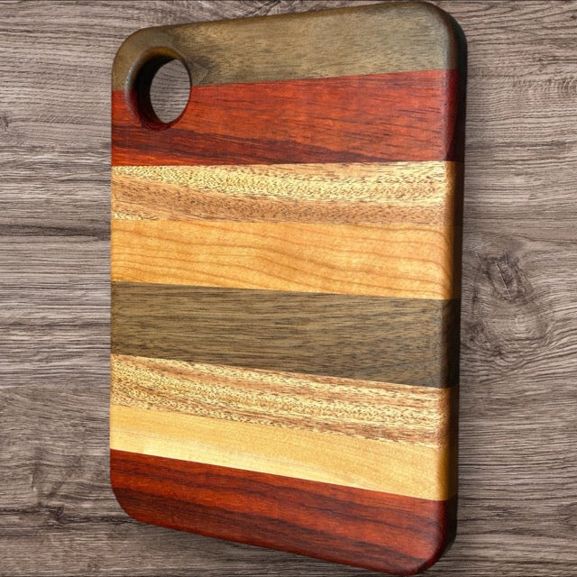 Exotic Hardwood Cutting Board - CUB-SQ009