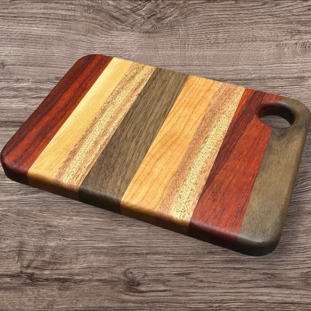 Exotic Hardwood Cutting Board - CUB-SQ009