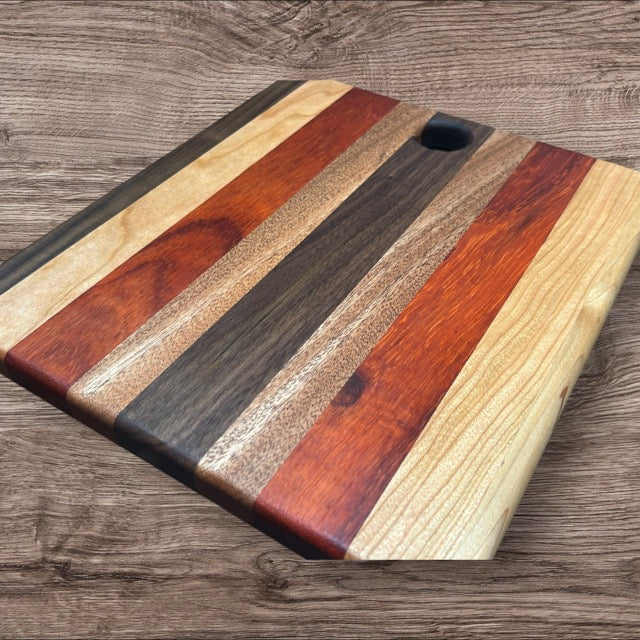 Exotic Hardwood Cutting Board - CUB-SQ019