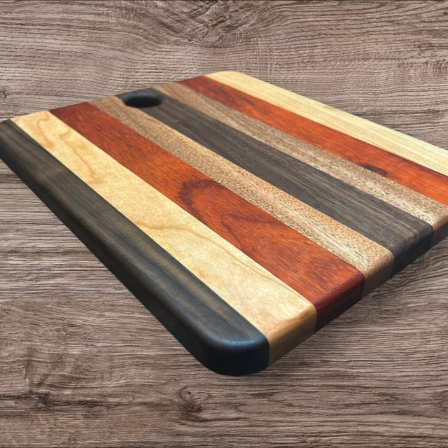 Exotic Hardwood Cutting Board - CUB-SQ019