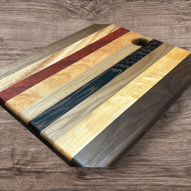 Exotic Hardwood Cutting Board - CUB-SQ026