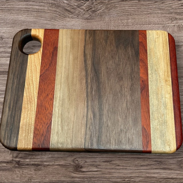 Exotic Hardwood Cutting Board - CUB-SQ033