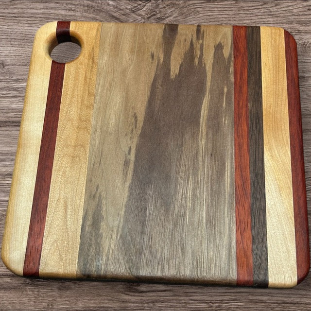 Exotic Hardwood Cutting Board - CUB-SQ034