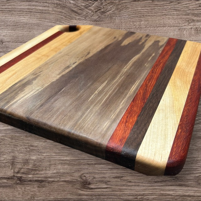 Exotic Hardwood Cutting Board - CUB-SQ034
