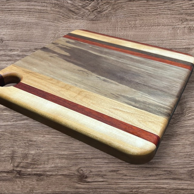 Exotic Hardwood Cutting Board - CUB-SQ034