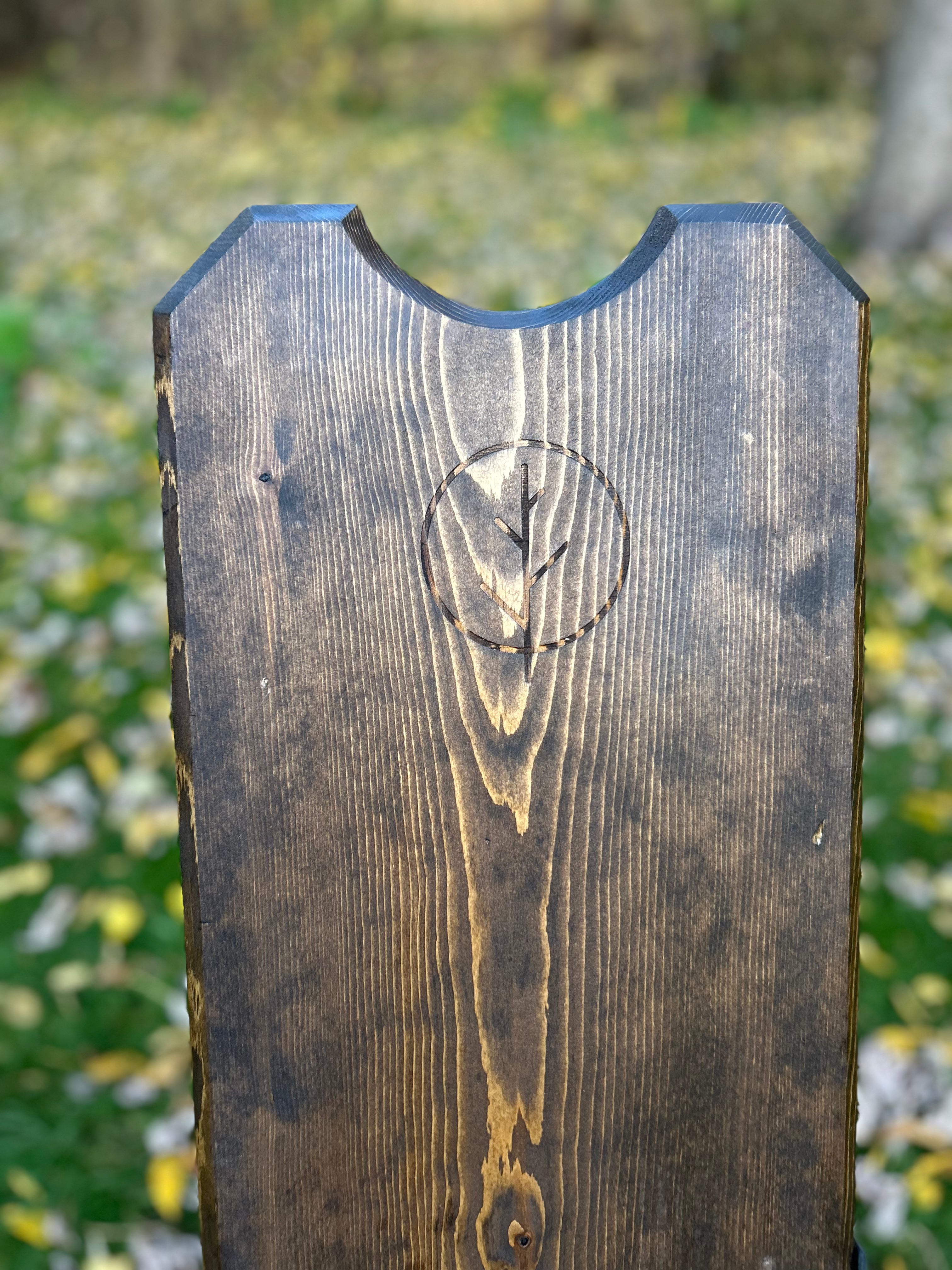 Viking Chair - Dark Walnut