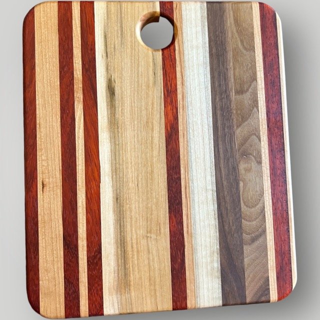 Exotic Hardwood Cutting Board - CUB-SQ005
