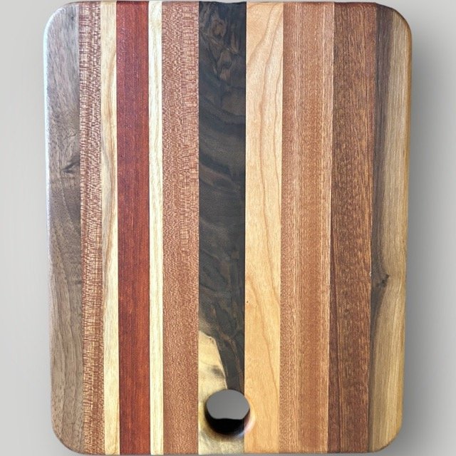 Exotic Hardwood Cutting Board - CUB-SQ006