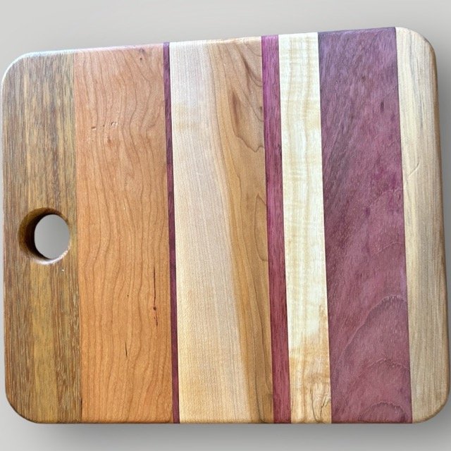 Exotic Hardwood Cutting Board - CUB-SQ008