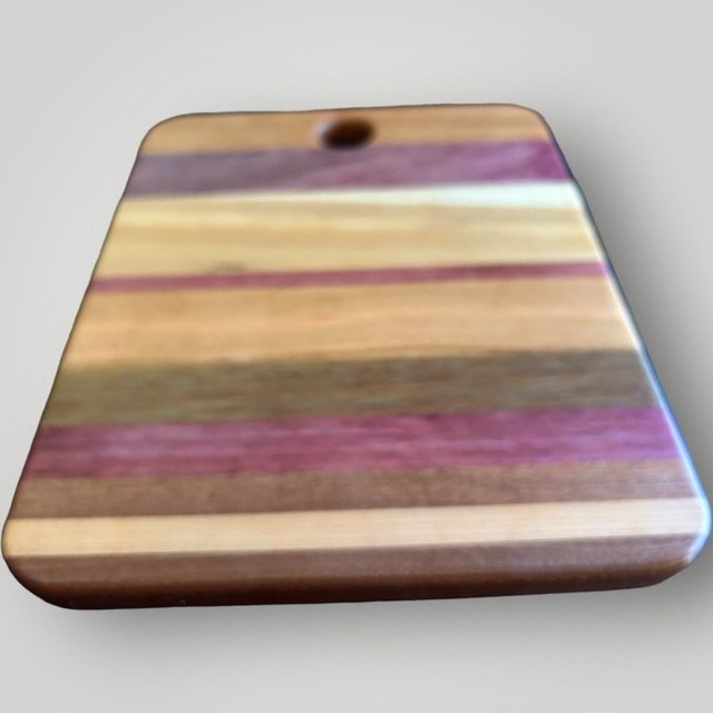 Exotic Hardwood Cutting Board - CUB-SQ011