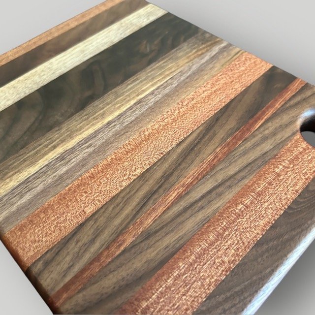 Exotic Hardwood Cutting Board - CUB-SQ014