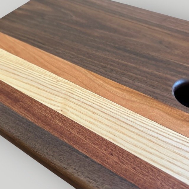 Exotic Hardwood Cutting Board - CUB-SQ016
