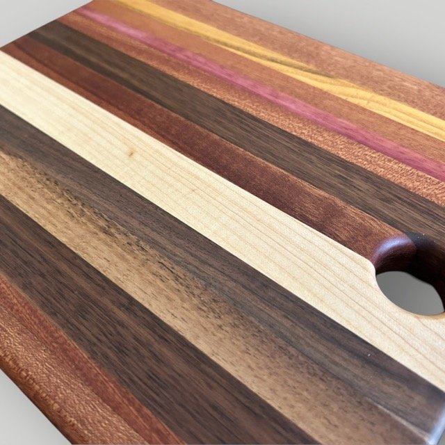 Exotic Hardwood Cutting Board - CUB-SQ017