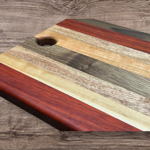 Exotic Hardwood Cutting Board - CUB-SQ020