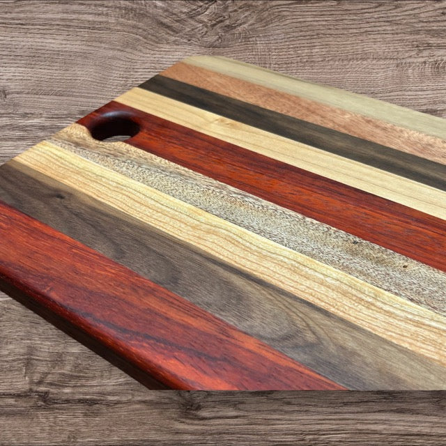 Exotic Hardwood Cutting Board - CUB-SQ021
