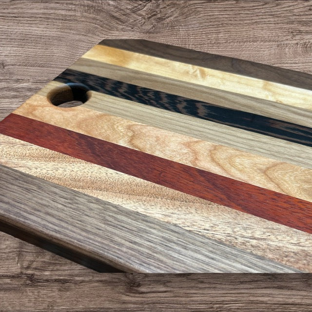 Exotic Hardwood Cutting Board - CUB-SQ026