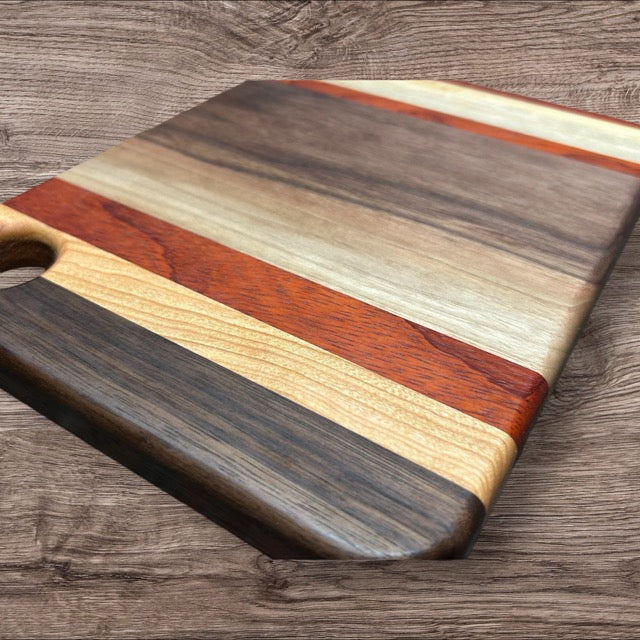 Exotic Hardwood Cutting Board - CUB-SQ033